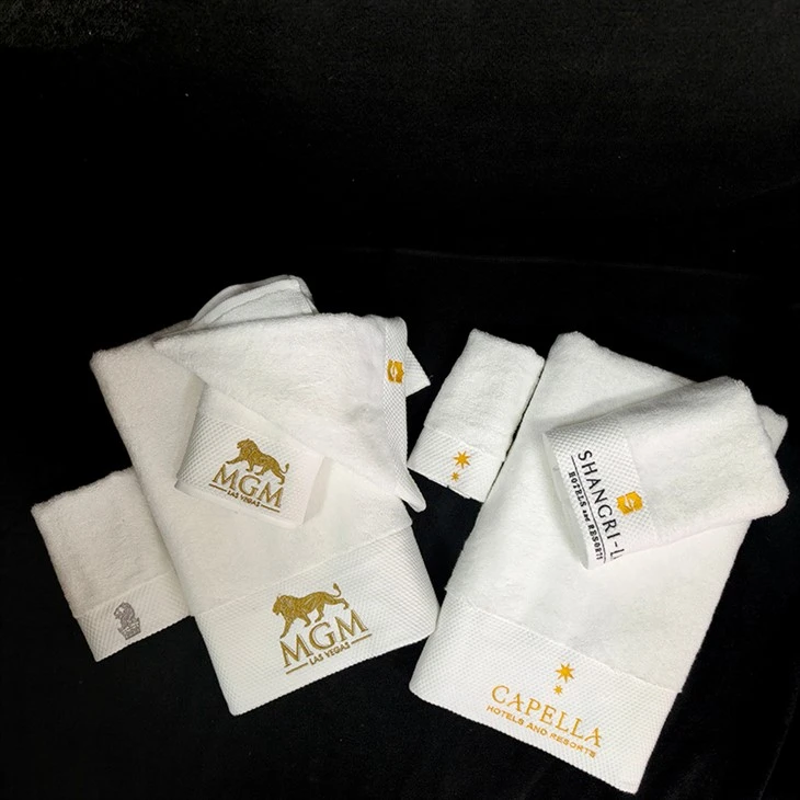 Luxury Cotton Hotel Towels high quality